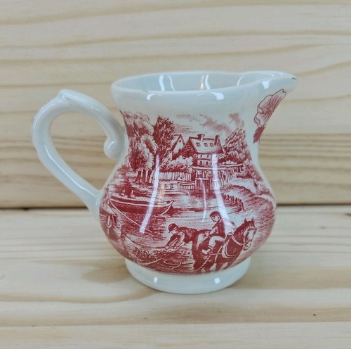 Ironstone jug broadhurst - by, j