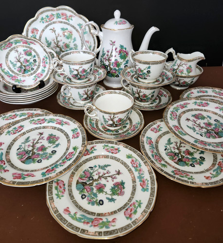 Bone china indian - tree, coffee