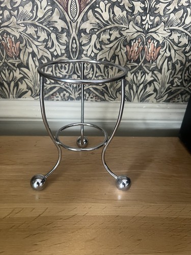 Chrome bottle display stand - bottle,