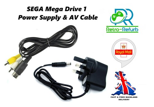 Sega megadrive power supply - megadrive, 1