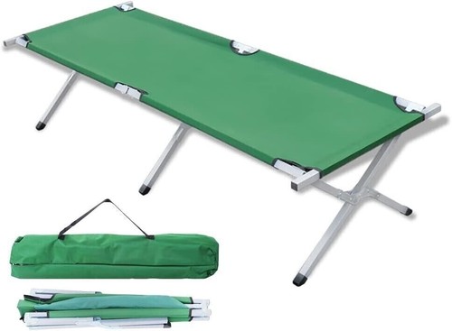 Foldable camping bed heavy - foldable,