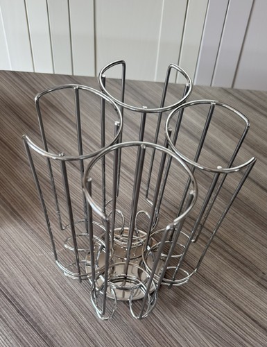 Rotating disc pod holder tower - disc,