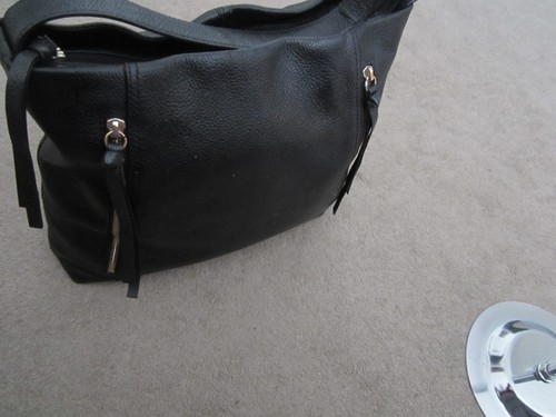 Radley large black pebbled