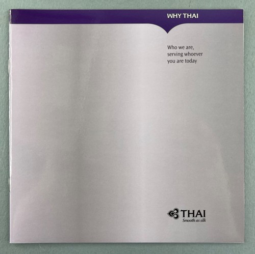 Thai airways why airline - thai,