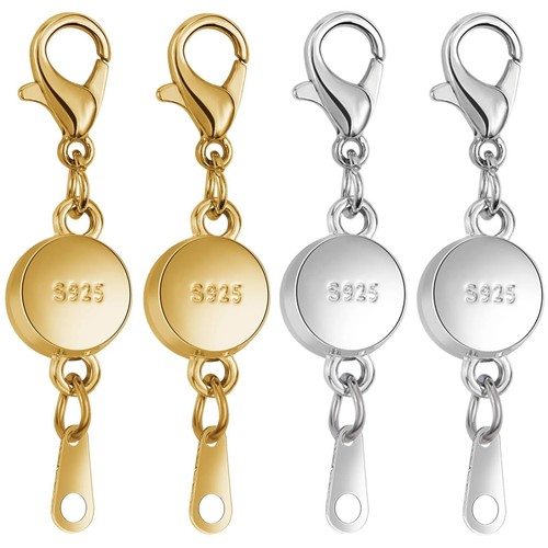 925 sterling silver magnetic - silver,