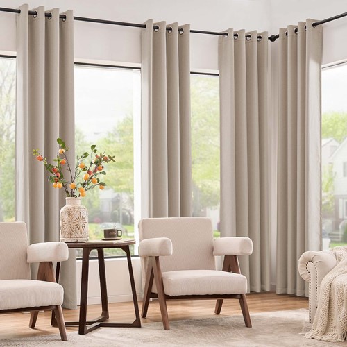 Long linen room darkening - 90",