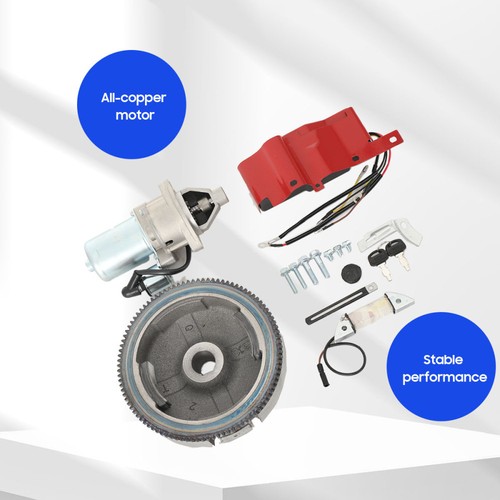 Electric start kit flywheel - electric,