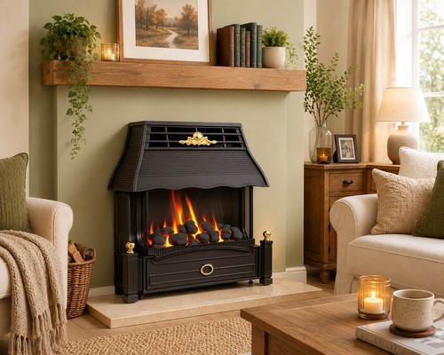 Flavel emberglow gas - flavel, fire