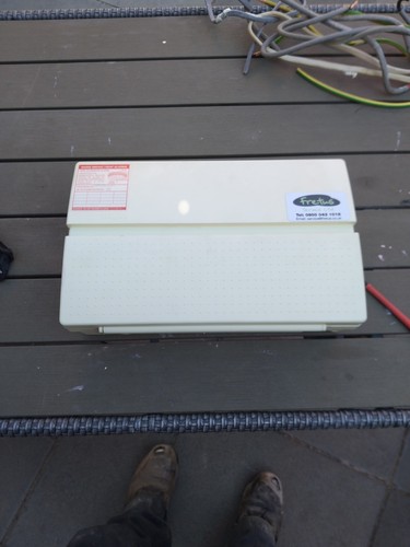 Hager way consumer unit - 10,