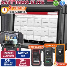 Launch X431 IMMO ELITE PLUS PRO 5 Key Programming Full System Diagnostic Scanner