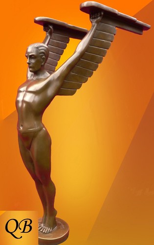 Art deco icarus - art,