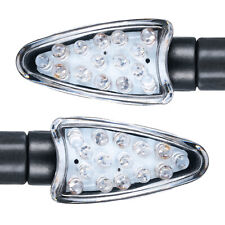 Oxford Arrow Mini LED Motorcycle Indicators Short Stem Front Rear Motorbike