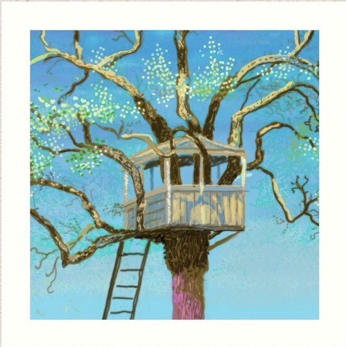 David hockney the - david, arrival