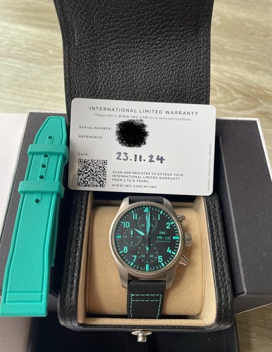 Iwc pilot chronograph mercedes - iwc,