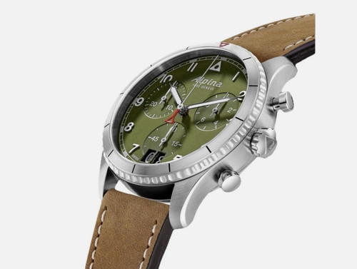 Alpina pilot chronograph mens - chronograph,