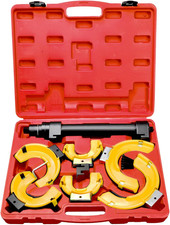 Zoomtools Macpherson Strut Coil Spring Compressor Kit Interchangeable Fork Coil 