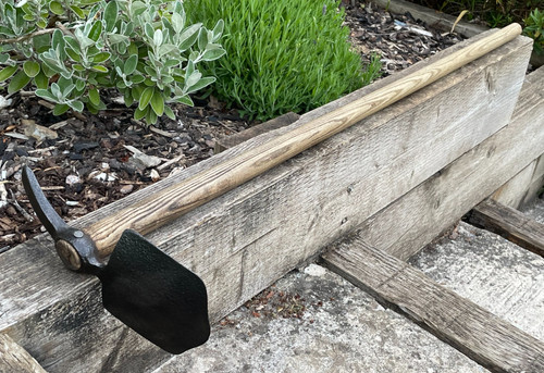 Vintage garden trenching hoe - vintage,
