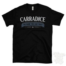 CARRADICE THE NAME YOU CAN TRUST T-SHIRT mens & womens novelty family gift idea
