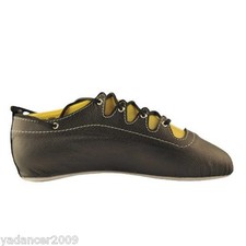 GLENALMOND Thistle Shoes Scottish Highland Dance Ghillie Pumps Arch Lasted  
