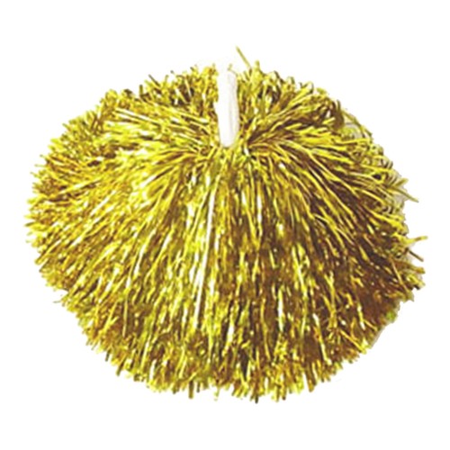 20g gold cheer pom - gold,