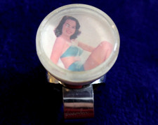 Vintage Hollywood Pinup Girl Spinner Knob Steering Wheel Suicide Knob Accessory