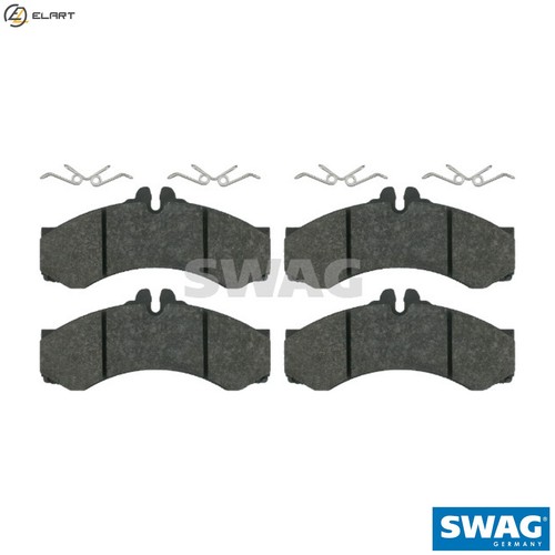 Brake pad set disc - disc,