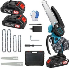 2x 24V Battery Mini Chainsaw