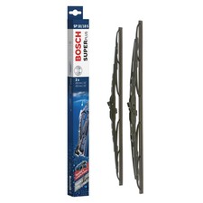 Bosch Superplus Spoiler Wiper Blades Set For Audi 80 B2 Saloon Front Windscreen
