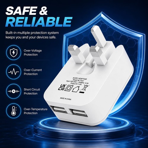 2amp fast dual twin - 2, port