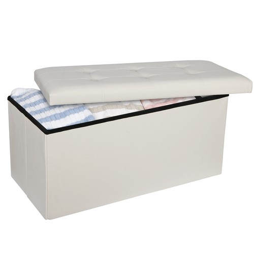 Folding storage ottoman - 30",