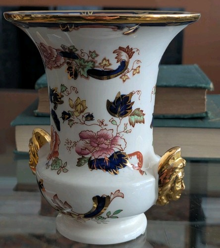 Masons ironstone vase - ironstone, trophy
