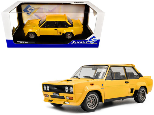 1980 fiat 131 abarth yellow - 131,