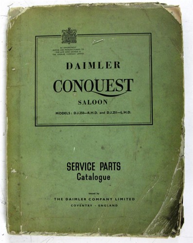 Daimler conquest saloon - conquest,