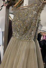 Sherri Hill Dress Beaded Tulle