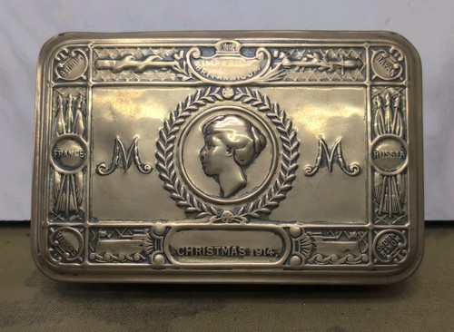 Ww1 1914 princess mary tin - ww1,