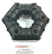Major Grass topper Roller Mower Rubber Doughnut Drive Coupling - 8000 6300 8400 