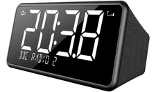 Bush Oxford DAB+/FM Clock Radio - Black (A)