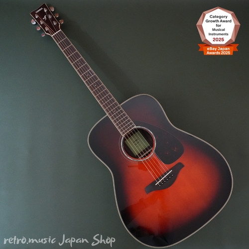 Yamaha fg830tbs acoustic - yamaha,