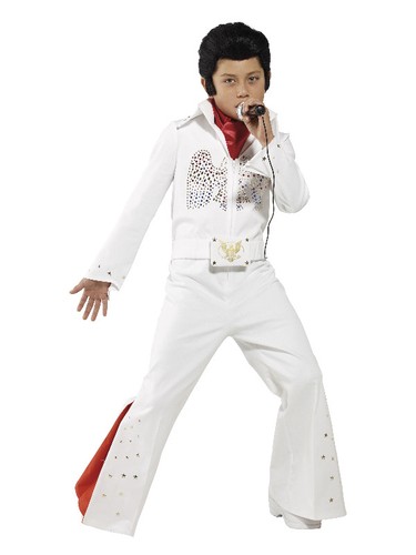Elvis costume white - costume,,