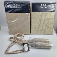 Dorma Vichy Jacquard Curtains