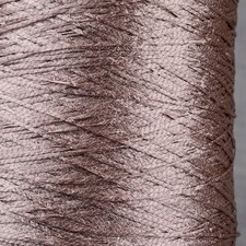 BLUSH PINK SILKY SHINY 4 PLY YARN 200g CONE HAND MACHINE KNITTING WEAVING NEW