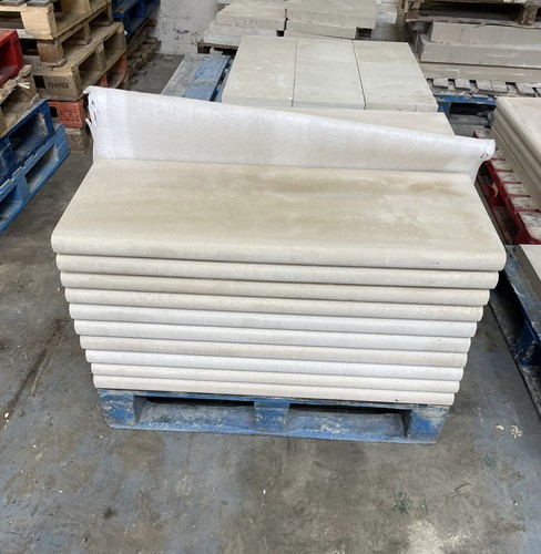Sawn yorkstone paving - paving,, steps