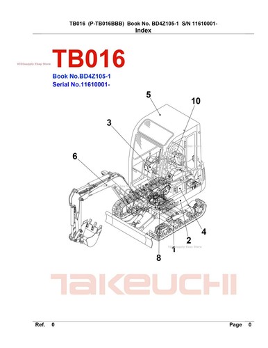 New takeuchi tb016 - takeuchi, excavator