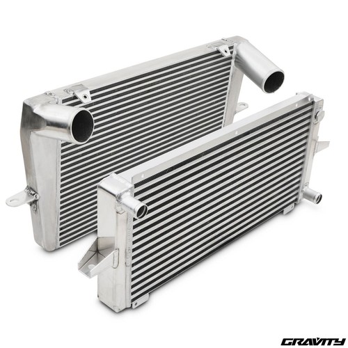Alloy front mount intercooler - alloy,