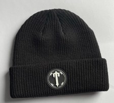 Trapstar Irongate T Beanie Hat Black Authentic