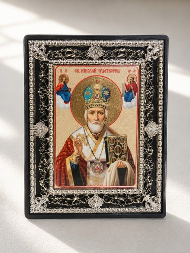 Orthodox saint nicholas icon - saint,