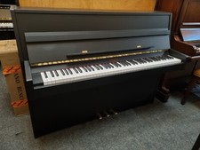 Eavestaff matt black piano