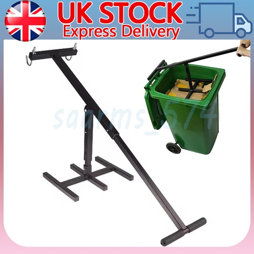 Wheelie bin compactor press - wheelie,