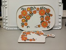 Vintage 1960s Tray And