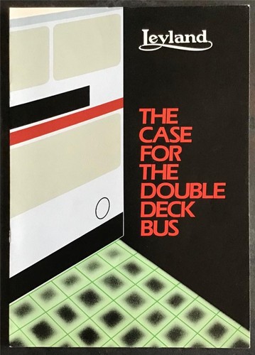 Leyland double deck - deck, bus